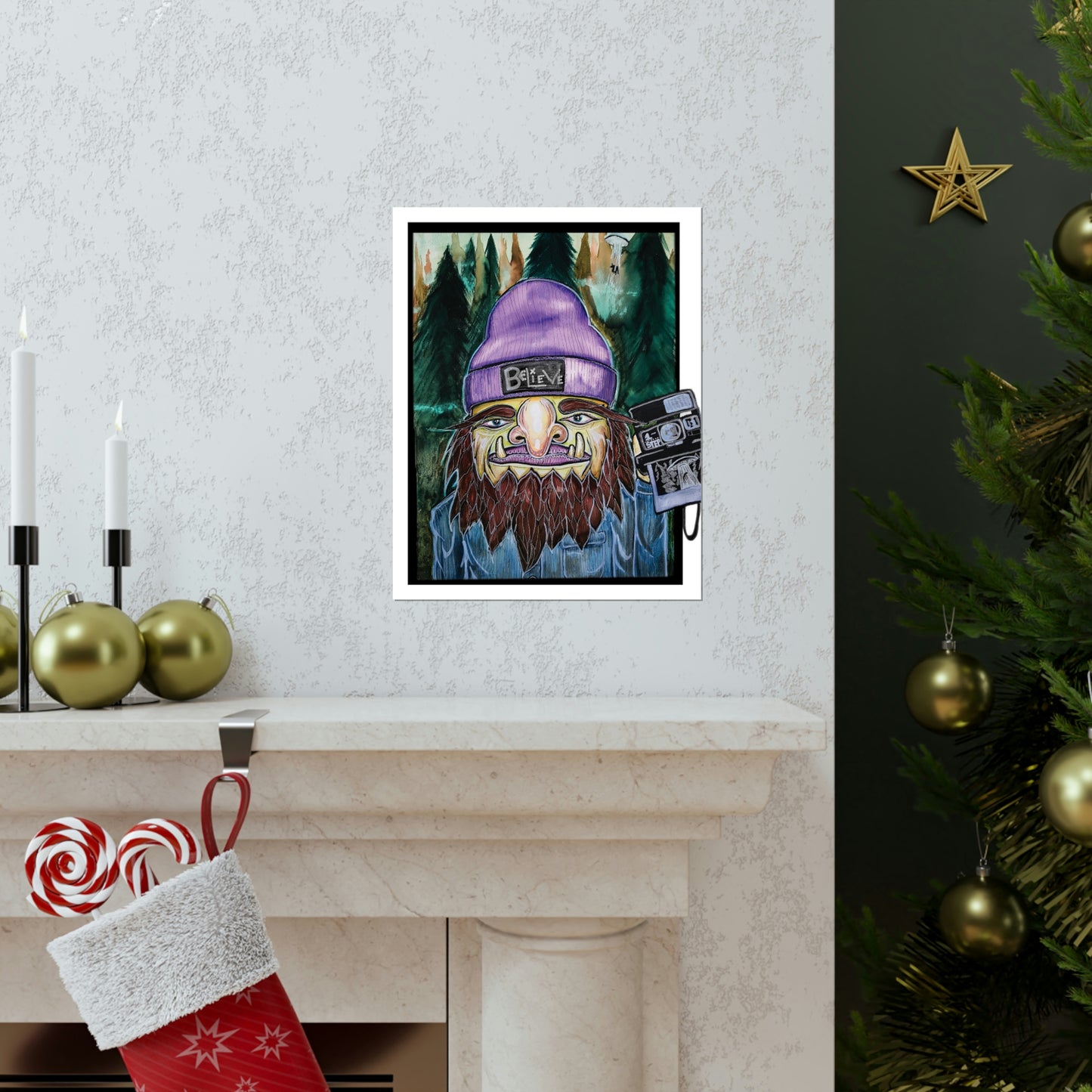 "Bigfoot" Premium Matte Vertical Posters