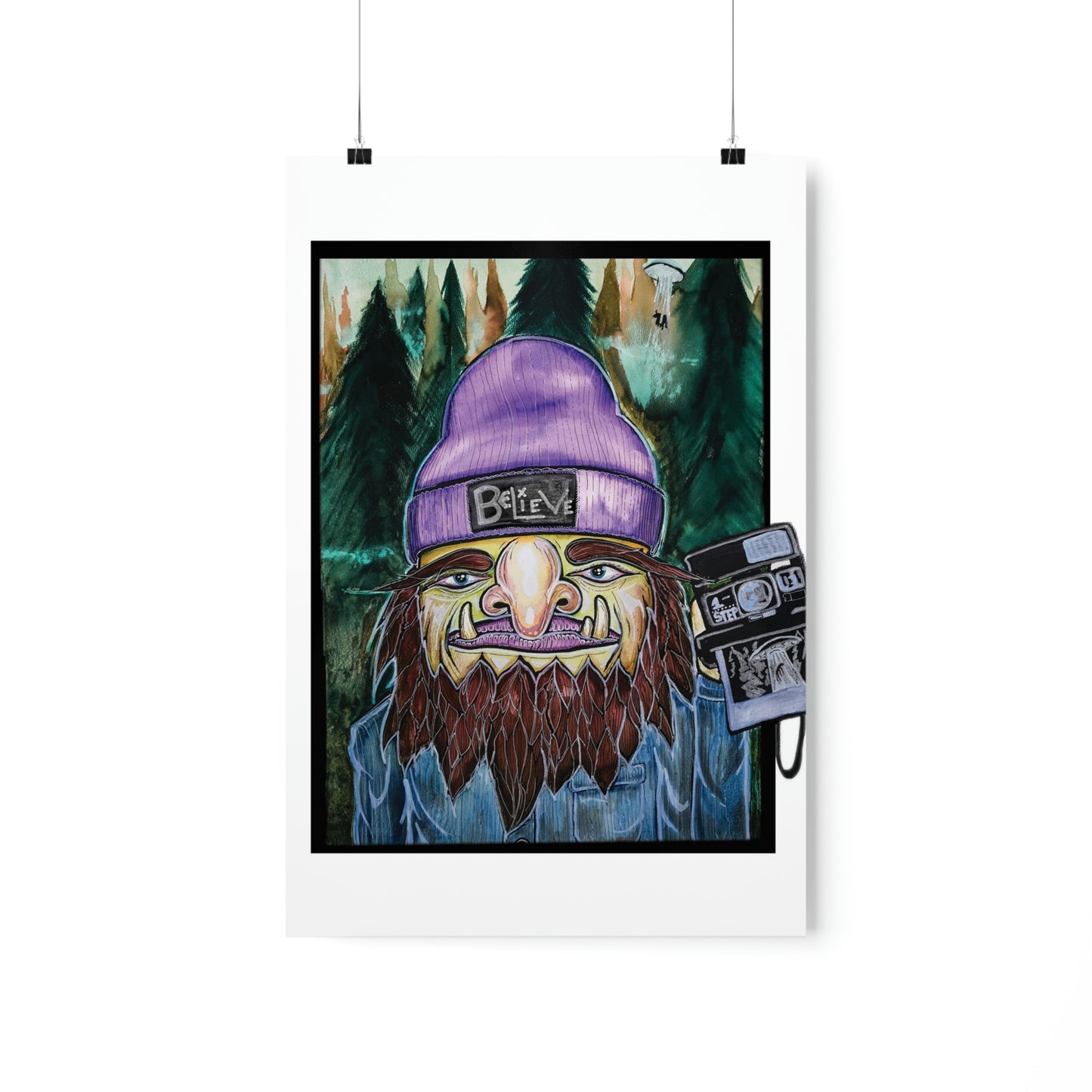 "Bigfoot" Premium Matte Vertical Posters