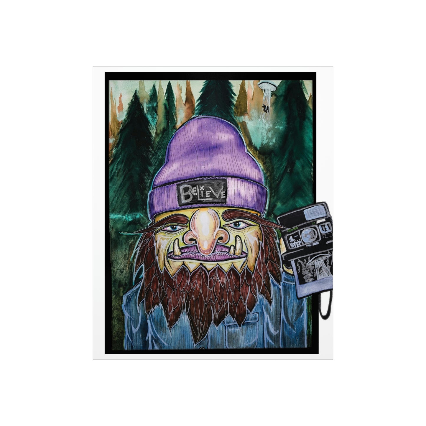 "Bigfoot" Premium Matte Vertical Posters