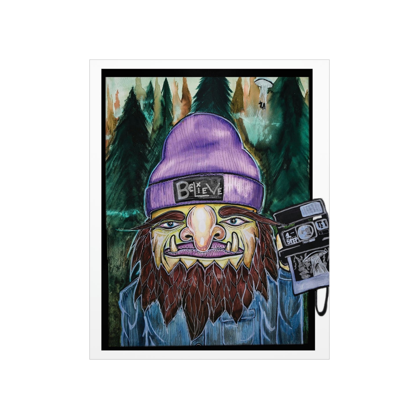 "Bigfoot" Premium Matte Vertical Posters