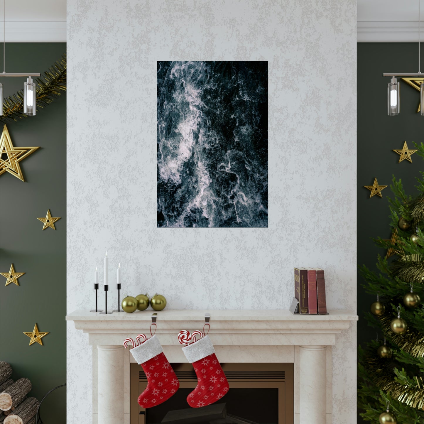 "Even Flow" Premium Matte Vertical Posters