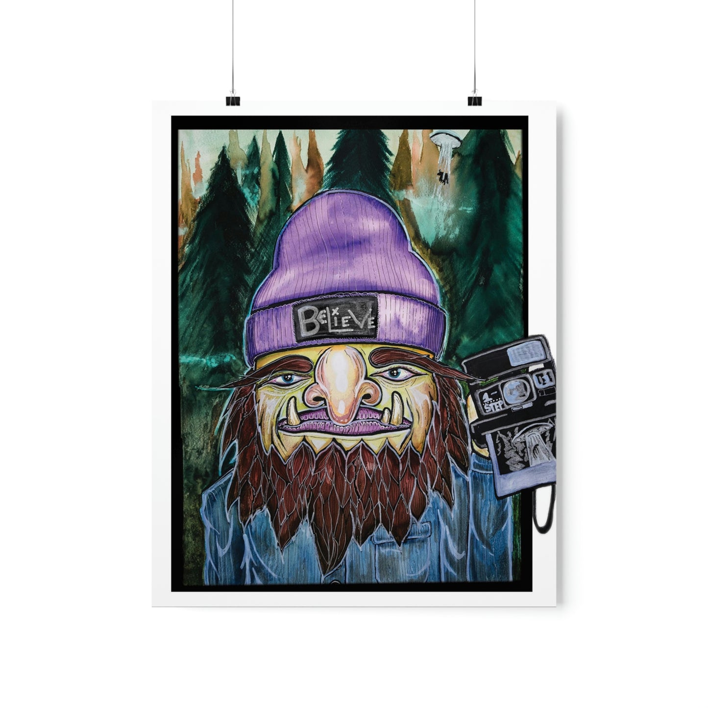 "Bigfoot" Premium Matte Vertical Posters