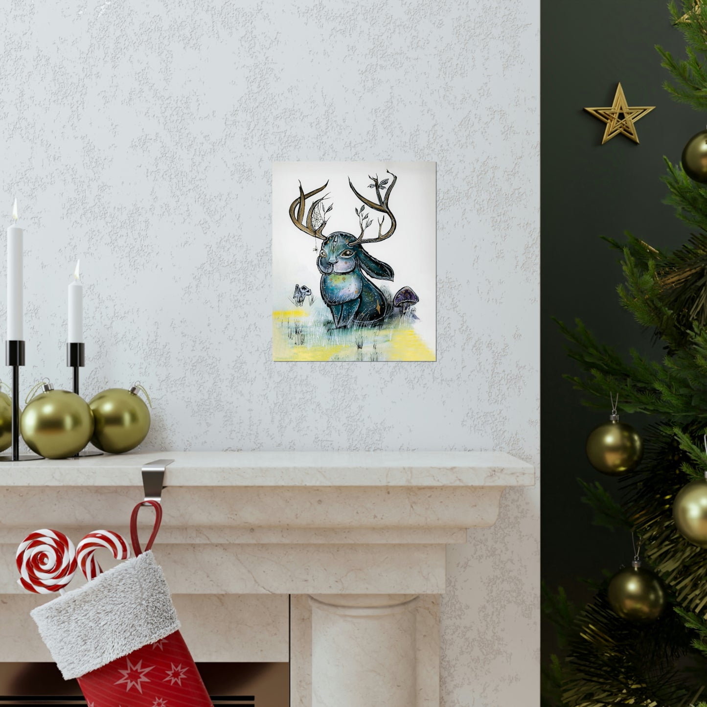 "Jackalope" Premium Matte Vertical Posters