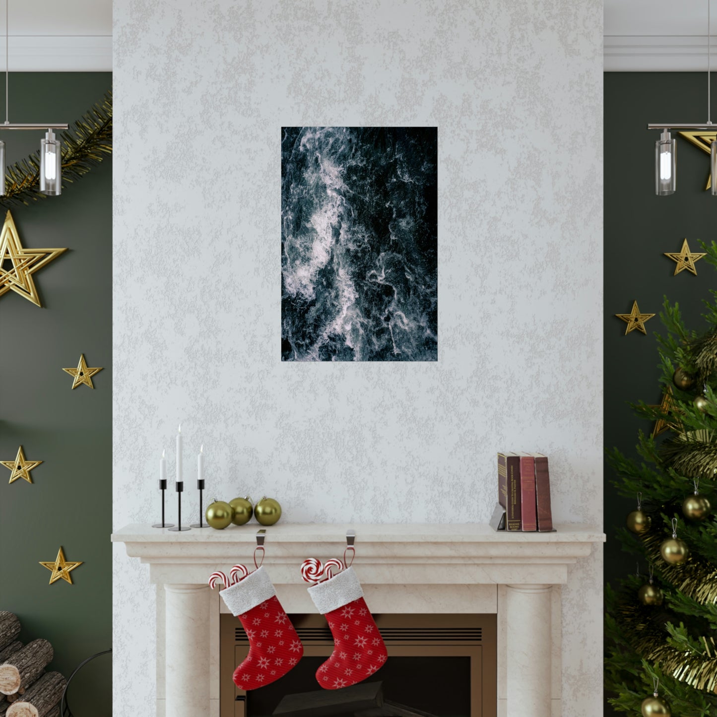 "Even Flow" Premium Matte Vertical Posters