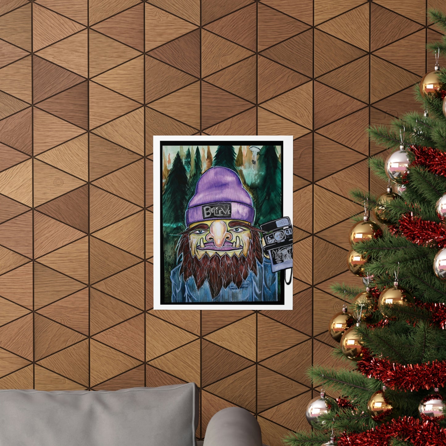 "Bigfoot" Premium Matte Vertical Posters