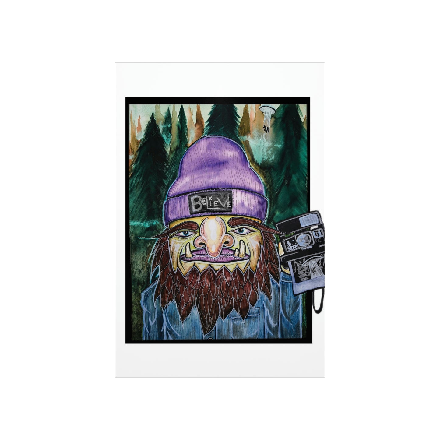 "Bigfoot" Premium Matte Vertical Posters