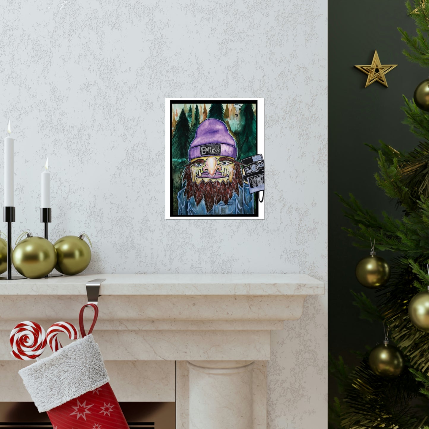 "Bigfoot" Premium Matte Vertical Posters