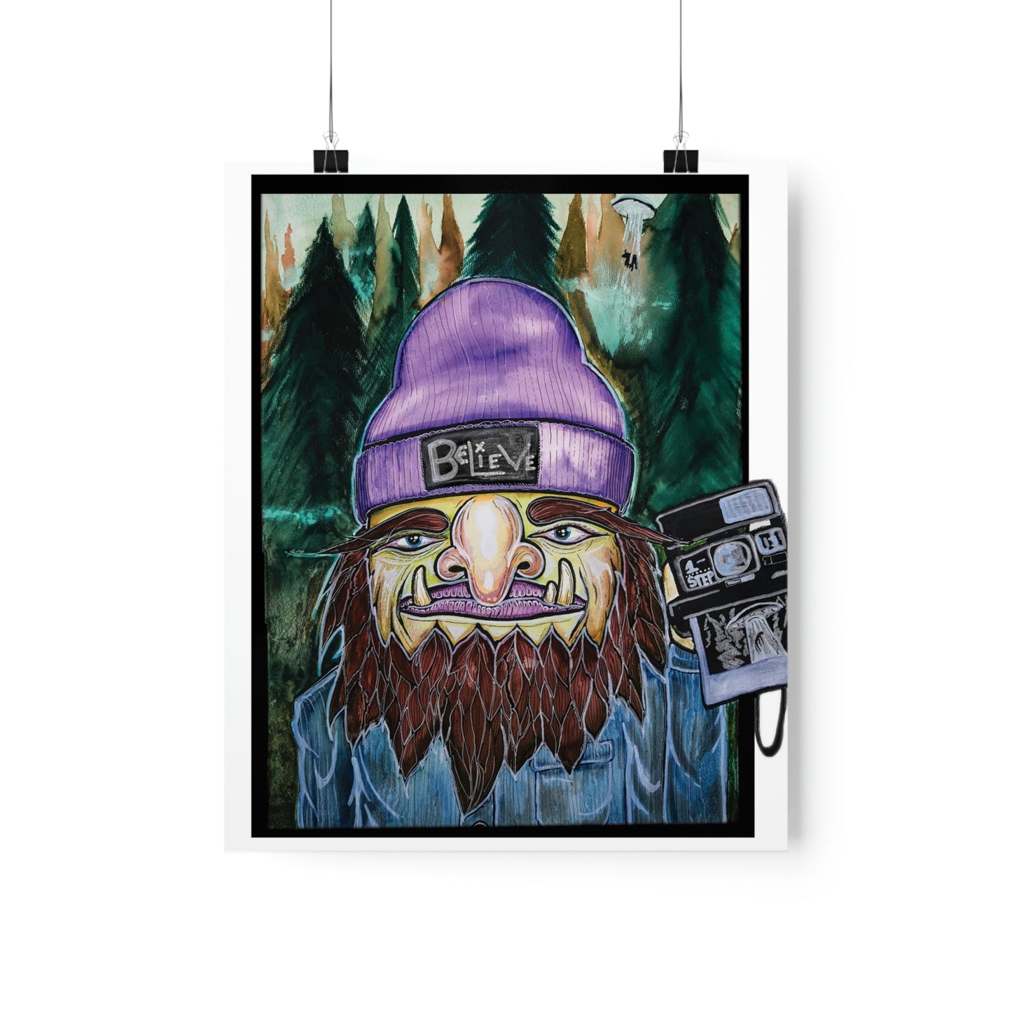 "Bigfoot" Premium Matte Vertical Posters