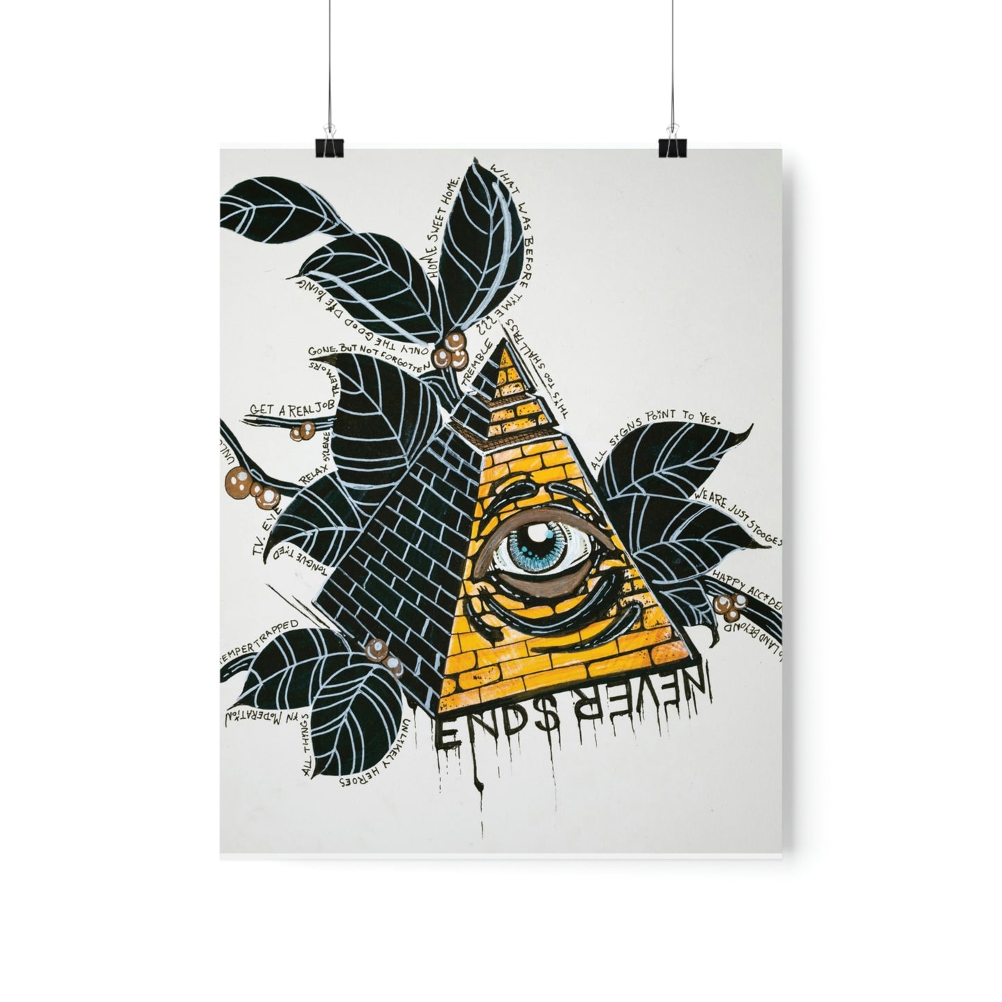 "This Too Shall Pass" Premium Matte Vertical Posters