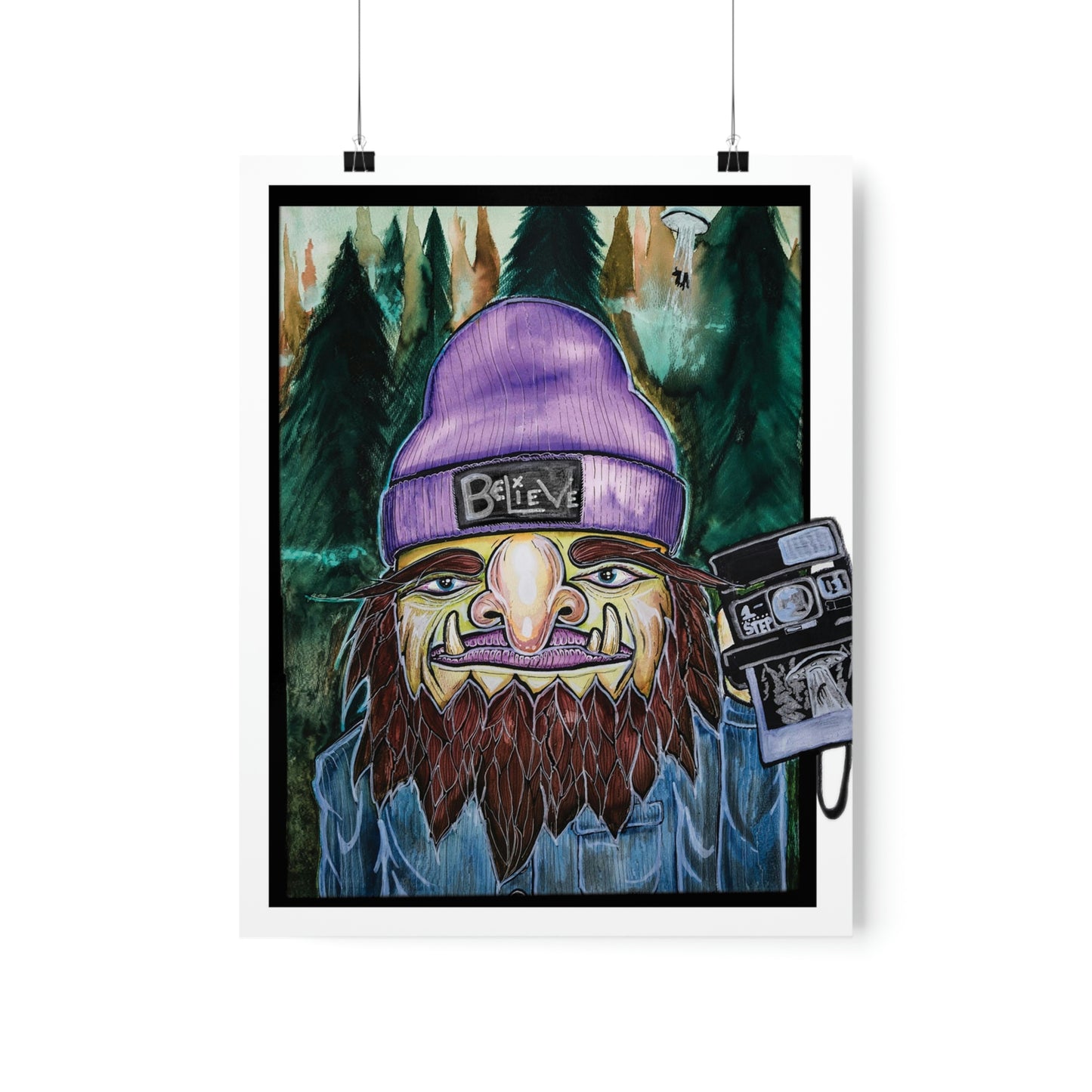"Bigfoot" Premium Matte Vertical Posters